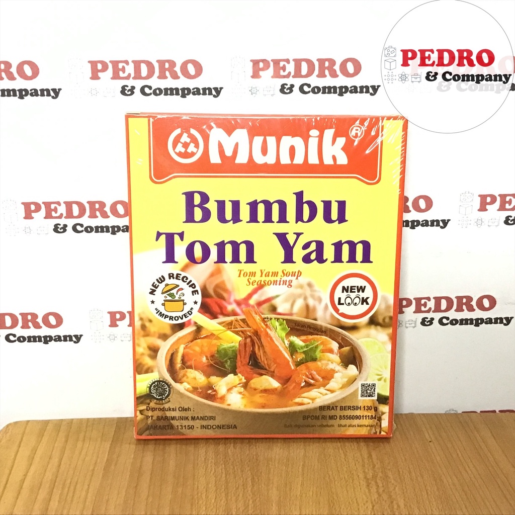 

Munik bumbu tom yam 130 gram - tom yum soup seasoning tomyum tomyam