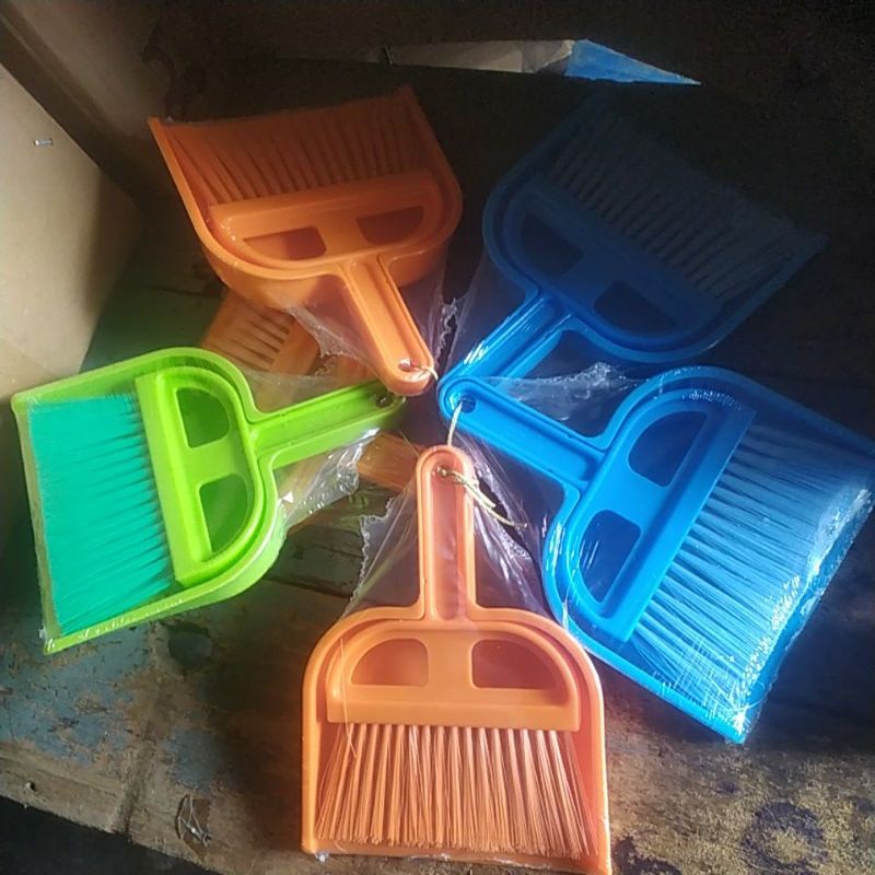 sapu pengky mini dustpan set mobil merek maspion