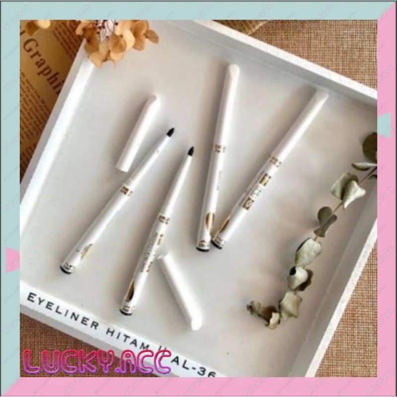 L.A EYELINER PENSIL Waterproof / Eyeliner Pencil Tahan Lama Makeup