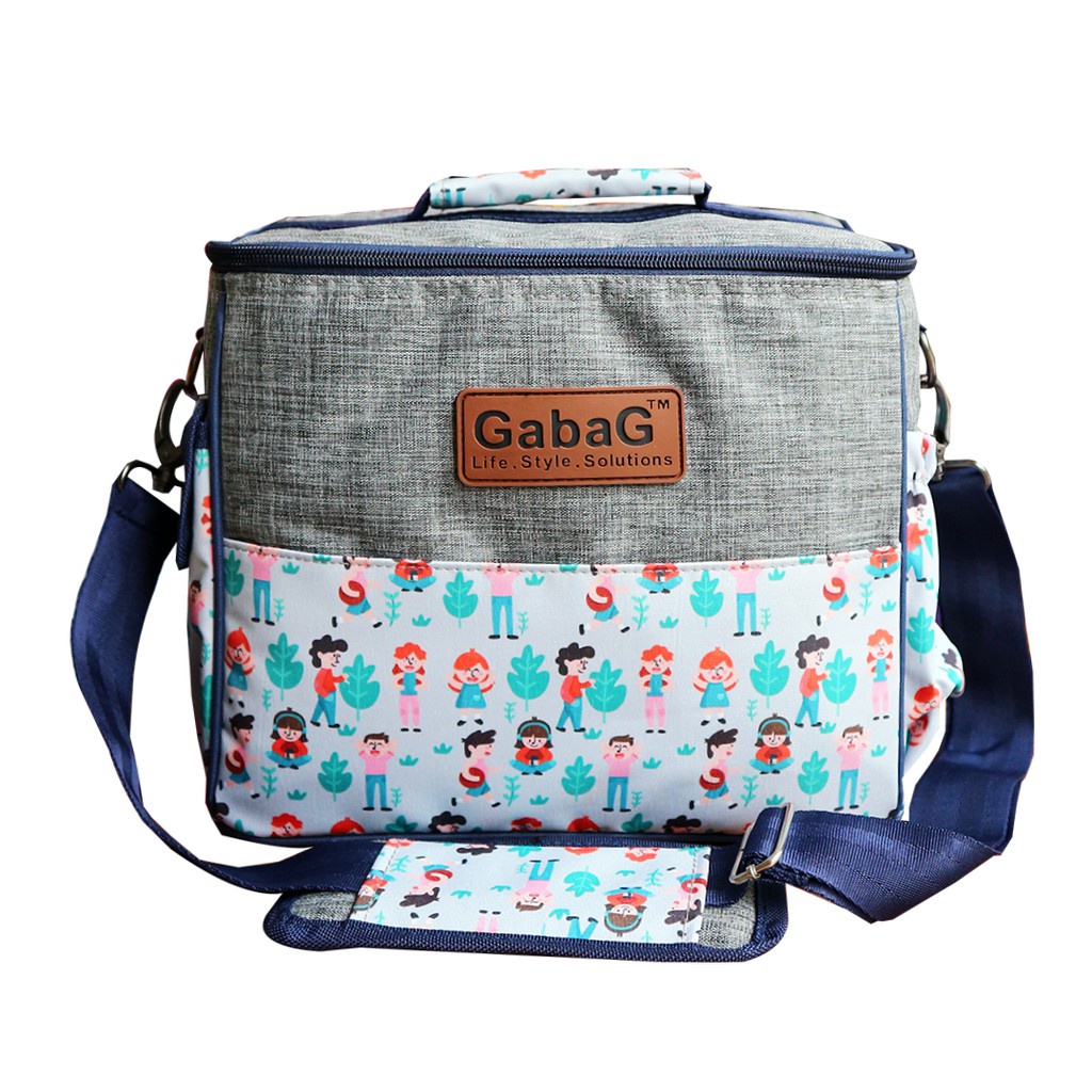 GABAG SLING SERIES - FOREST / COOLER BAG [FREE ICEL GEL 2 PACK]