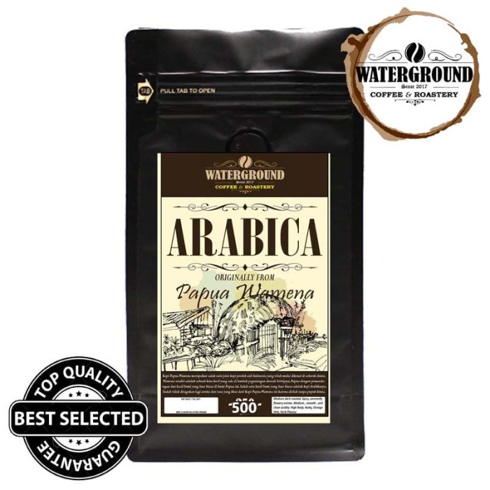 

NEW Kopi Arabica Specialty Papua Wamena 500 grams Kualitas Top Arabica - BIJI