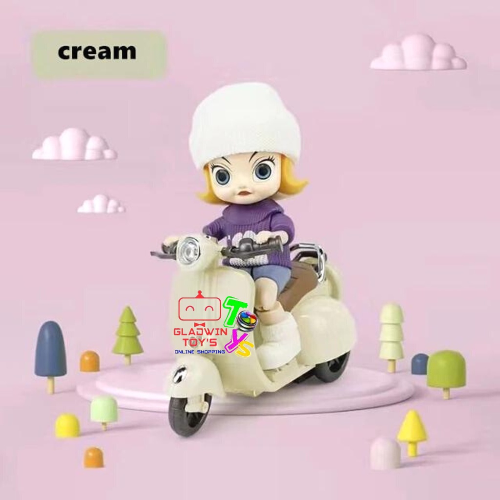 BONKEA MAINAN SEPEDA MOTOR TIDE FLOW VESPA ACROBAT