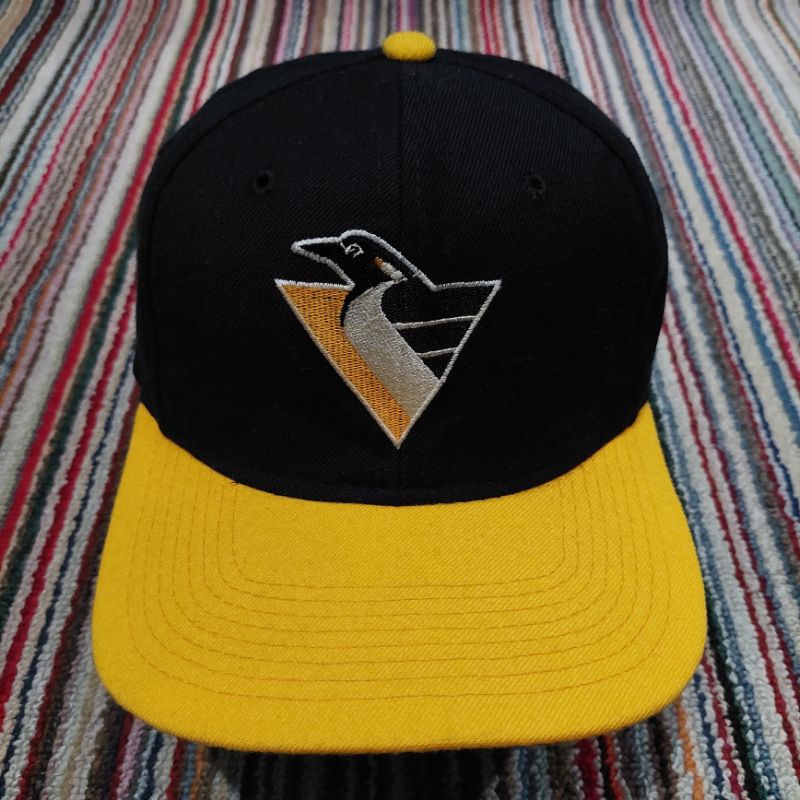 Topi Snapback Vintage Starter x NHL Pittsburgh Pinguin Original Second