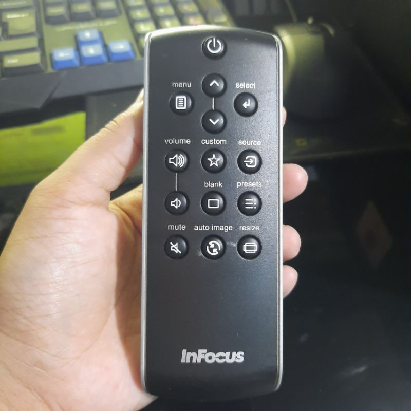REMOTE REMOT PROYEKTOR PROJECTOR INFOCUS AUTO IMAGE ORIGINAL ASLI
