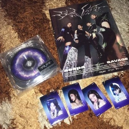 album aespa savage photobook ver kihno neozone mark baret beret set jaehyun jumatan boom jaemin jewe