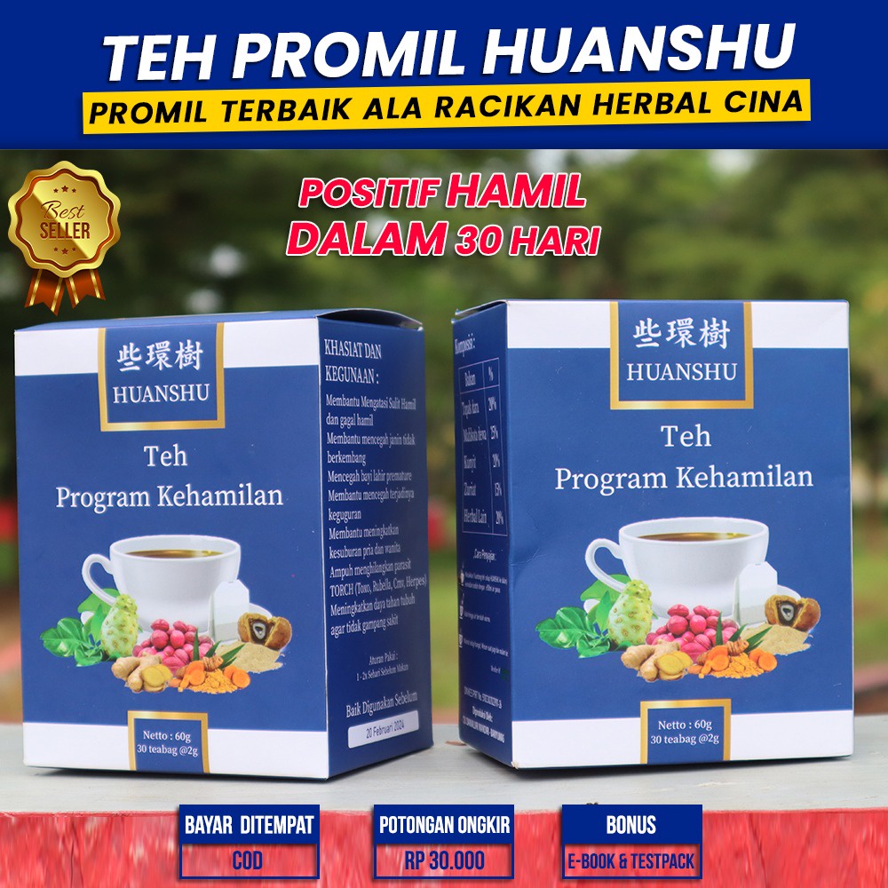 

Teh Promil Huanshu Biru (1 box istri) Teh Promil Suami Istri Teh Promil Ayah dan Bunda Teh Promil Herbal