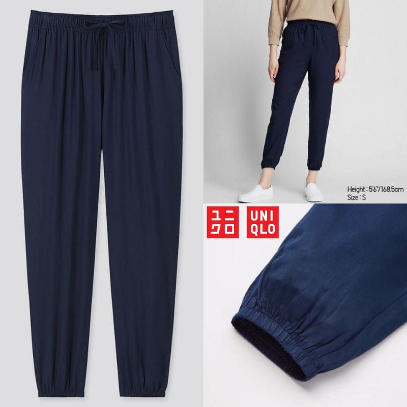 Celana Wanita Jogger UNIQLO // Celana Sehari-hari Original Branded