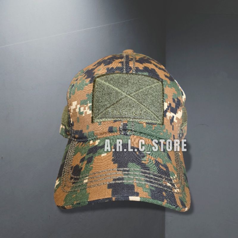 topi tactical army loreng marpat/topi baseball caps velcro army/topi bdu tactical loreng marpat