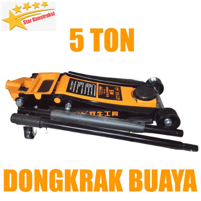 DONGKRAK MOBIL BUAYA 5 TON
