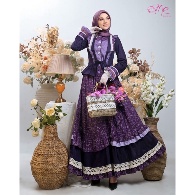 (BISA COD) GAMIS ESME LANA DRESS