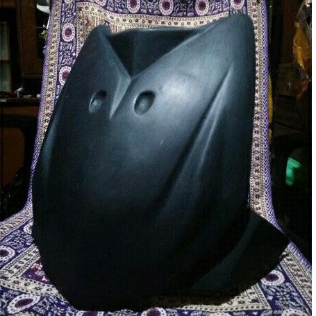 Tameng Depan Beat Karbu - Hitam Doff