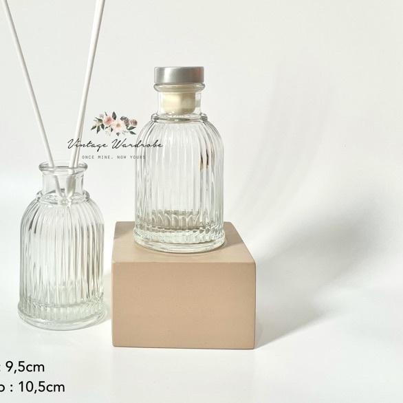 Botol Reed Diffuser 100ml Stripes Reed Diffuser Bottle