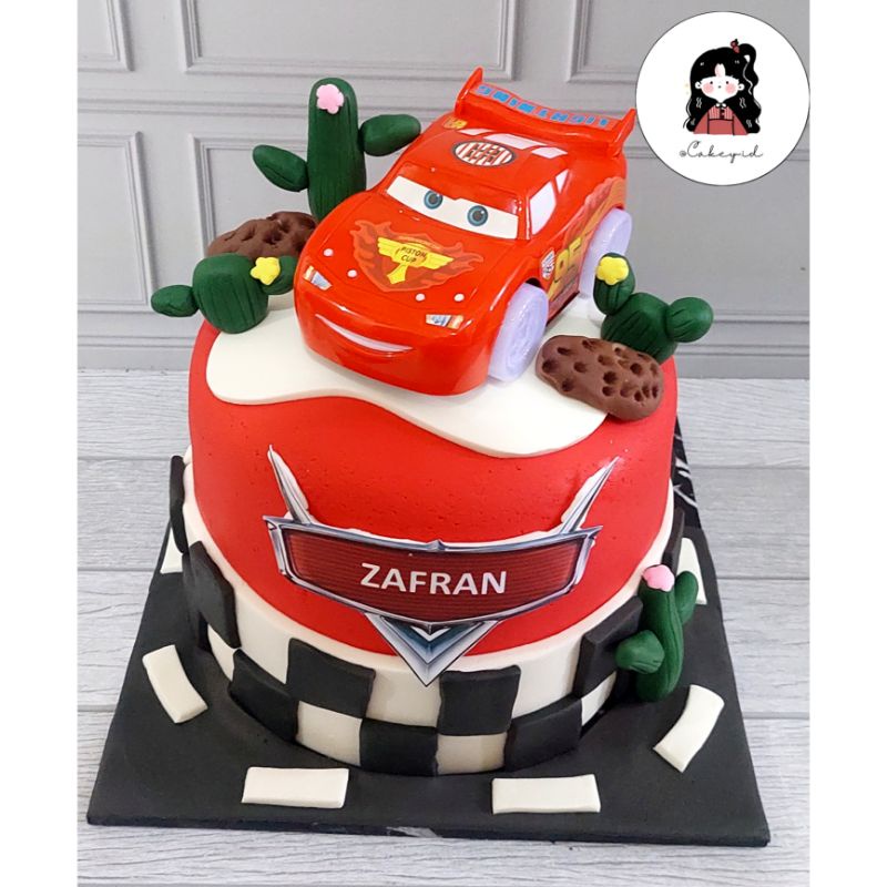 

Kue Ulang Tahun Karakter Cars (fondant 18cm)