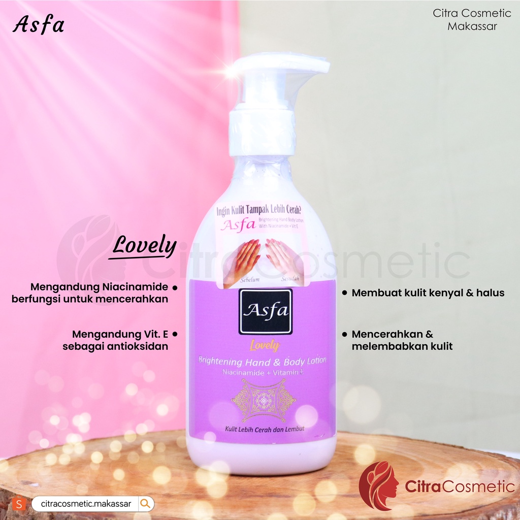 Asfa Brightening Body Lotion 300 Ml Series