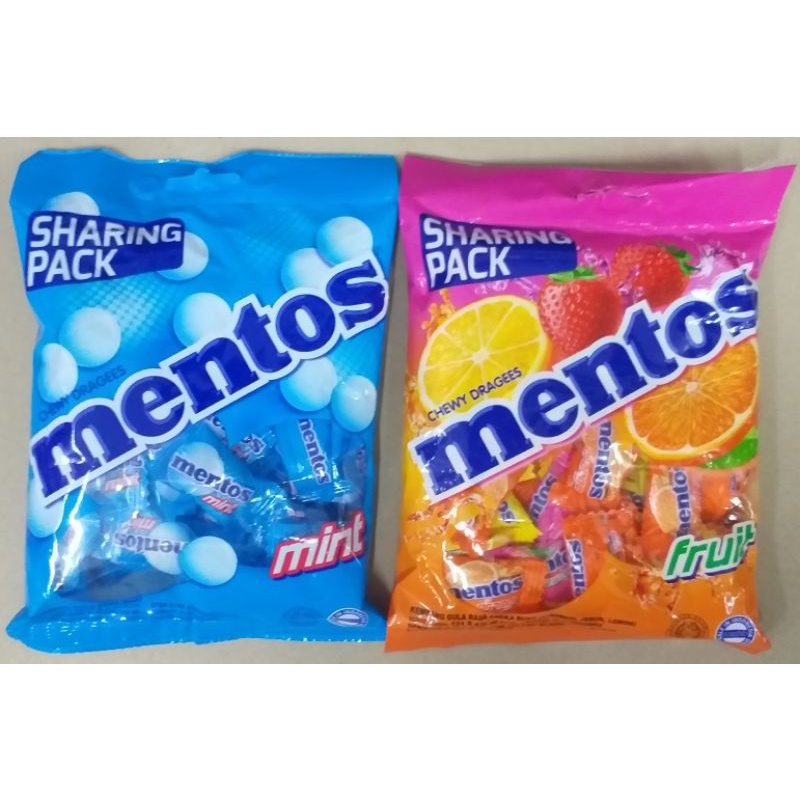 

KZ - permen mentos mint & fruit 121,5g isi kurang lebih 45pcs