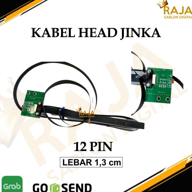 

Kabel Flexible + Board Head Mesin Cutting Jinka 721 & 1351- 12 PIN