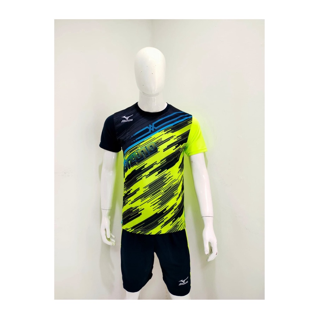 Baju voli pria jersey bola volly kaos celana setelan wanita dewasa t-shirt outfit seragam jarsey kostum olahraga pakaian print custom apparel sport jersy volley ball casual jersi suit MZ127 stabilo