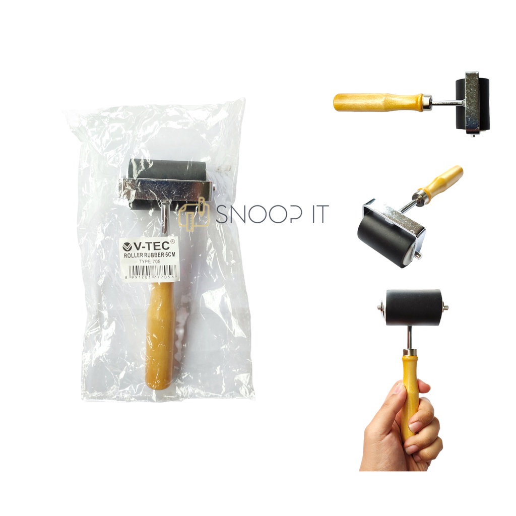 

V-Tec Roller Rubber 705 Besi 5 cm / Vtec Roll Lukis Bahan Besi / Roll Untuk Melukis V-Tec – Besi 5 cm SHSNP