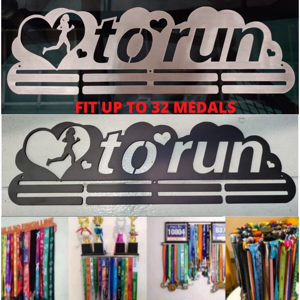 MEDAL HANGER - GANTUNGAN MEDALI - TO RUN