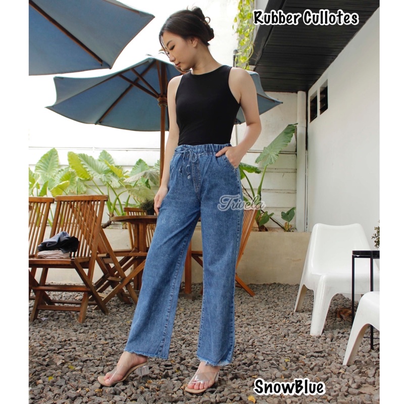 TRIVELA - Celana Pinggang Karet 27-34 Rawis / Rubber Cullotes Rawis