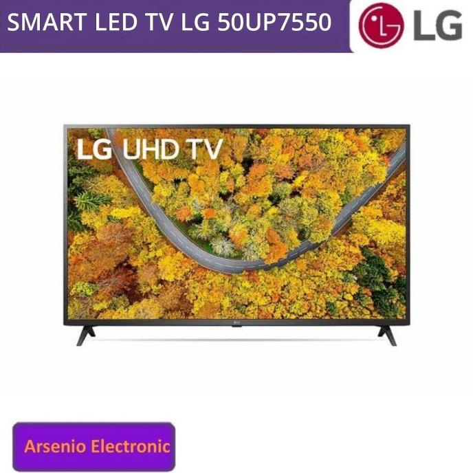 Smart Tv Lg 50 Inch Tv Led Lg 50Up7550 4K Uhd Magic Remote 50Up7550Pvg
