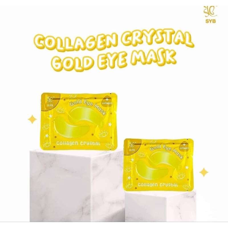 SYB Collagen Crystal Lips Mask || Gold Eye Mask