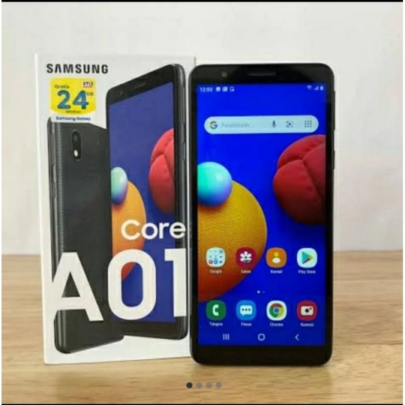 SAMSUNG GALAXY A01 CORE SECOND RESMI SEIN Ram 1 / 16GB DUAL SIM