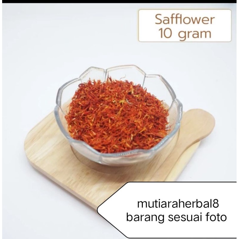 

10gr safflower Tea - Teh Bunga saff - Hong Hua Tea - pengganti Safver