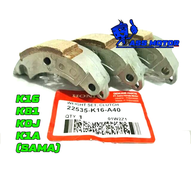 KAMPAS GANDA ONLY BeAT eSP (K81) & Scoopy eSP (K93) KAMPAS GANDA K16 KAMPAS GANDA GENIO KAMPAS GANDA