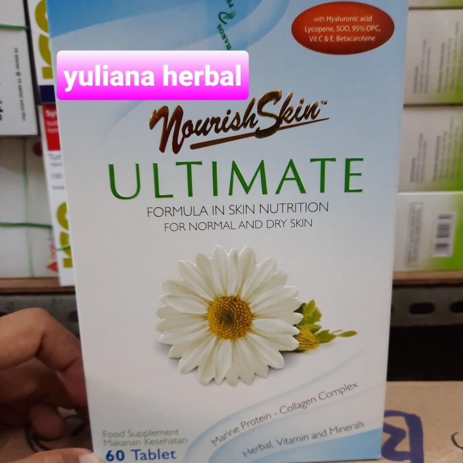 nourish skin ultimate 60 original. nuriskin