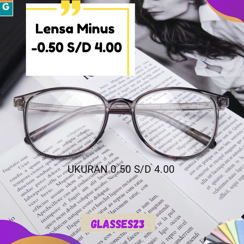 New Arrival Kacamata Minus Frame Terbaru Tersedia Minus -0.50 S/D -4.00