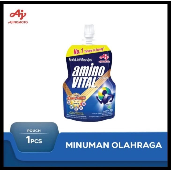 

Aminovital Sport Gel Jelly Stamina Energy Gu Lari Sepeda Olahraga