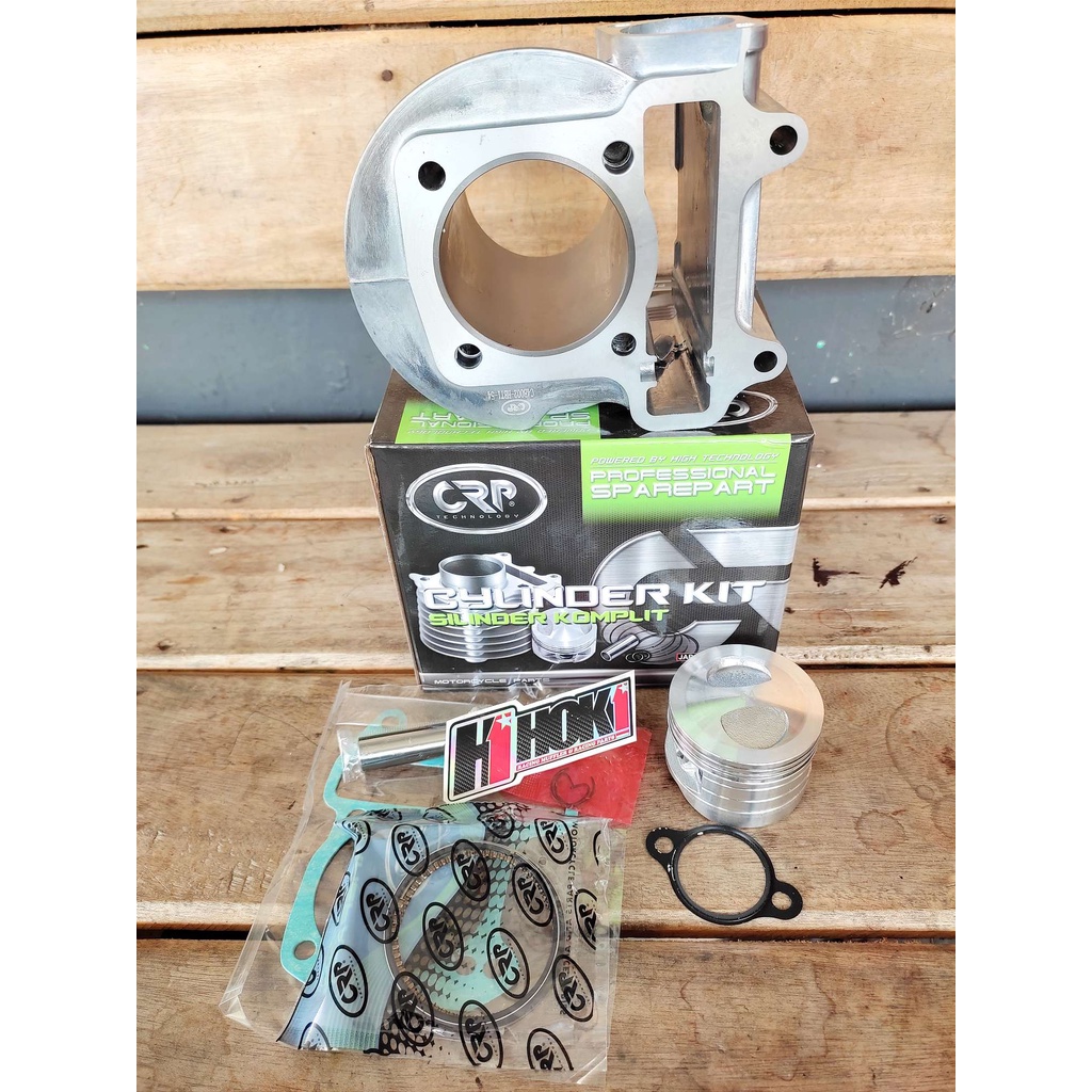 Cylinder Blok Block Boreup Bore Up Honda Beat Fi Injeksi Scoopy Fi Spacy Fi Vario 110 Injeksi 54mm S