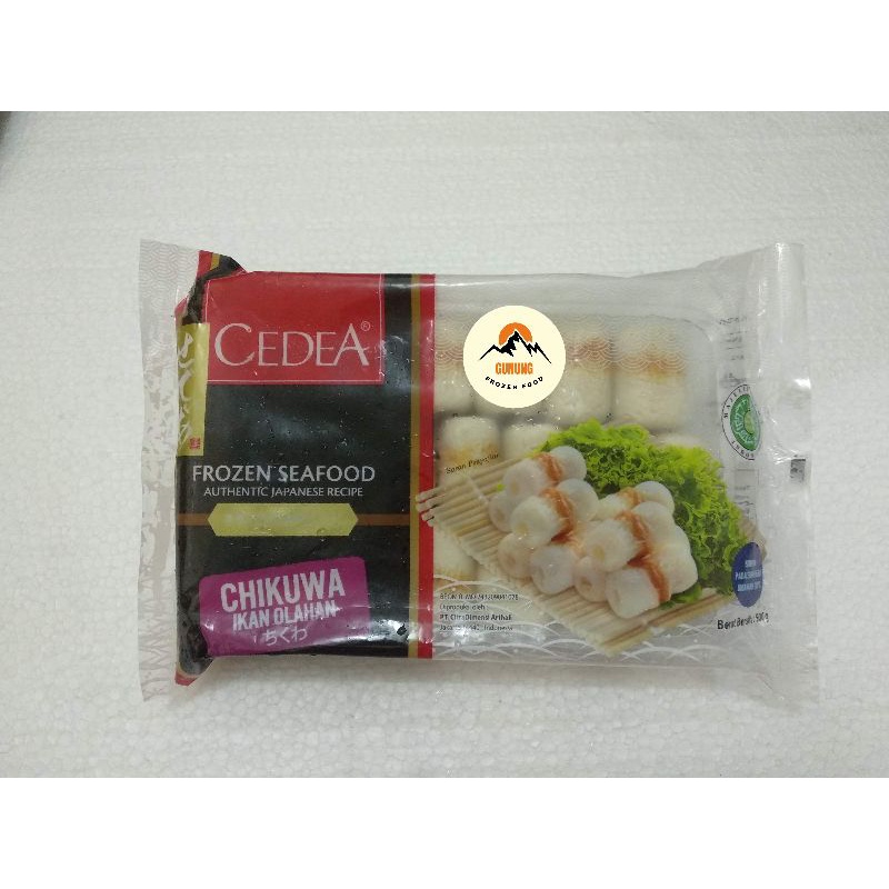 

Cedea Chikuwa 250gr, 500gr, dan 1kg