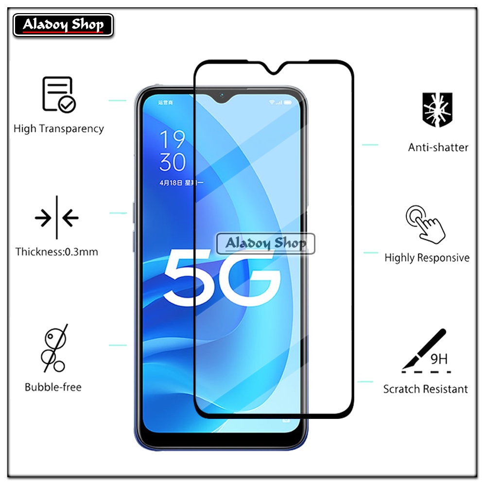 Tempered Glass Oppo A55s 5G Anti Gores Layar Screen Protector