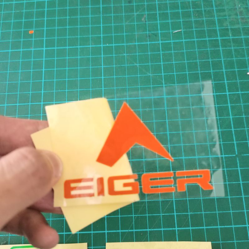 Sticker Cutting Brand Brand Hiking