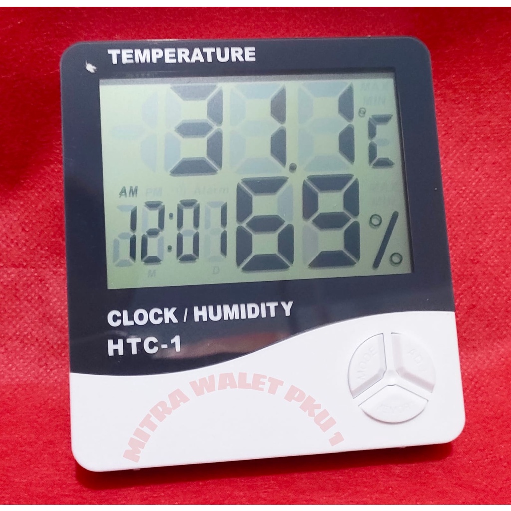 HTC-1 PENGUKUR SUHU RUANGAN FOR TEMPERATURE &amp; HUMADITY METER