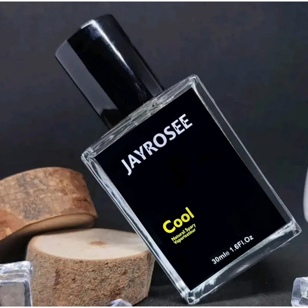 Parfum Pemikat Pasangan Parfum Grey Jayrosse Parfum pria tahan lama Parfum Pemikat wanita Parfum Joyrosse Grey Parfum pria tahan lama 30ml Jayrosee Grey Rouge Noah Luke Jayrosse-Jayrosse Cool 30ML