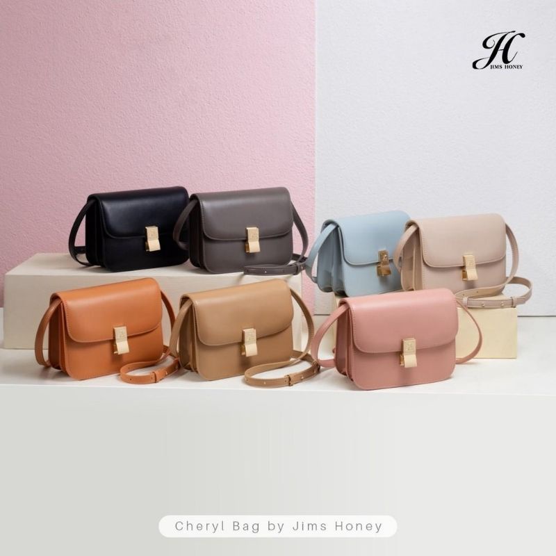 Cheryl Bag Jims Honey Tas Slempang Wanita Murah Lucu Original 100% Free Box