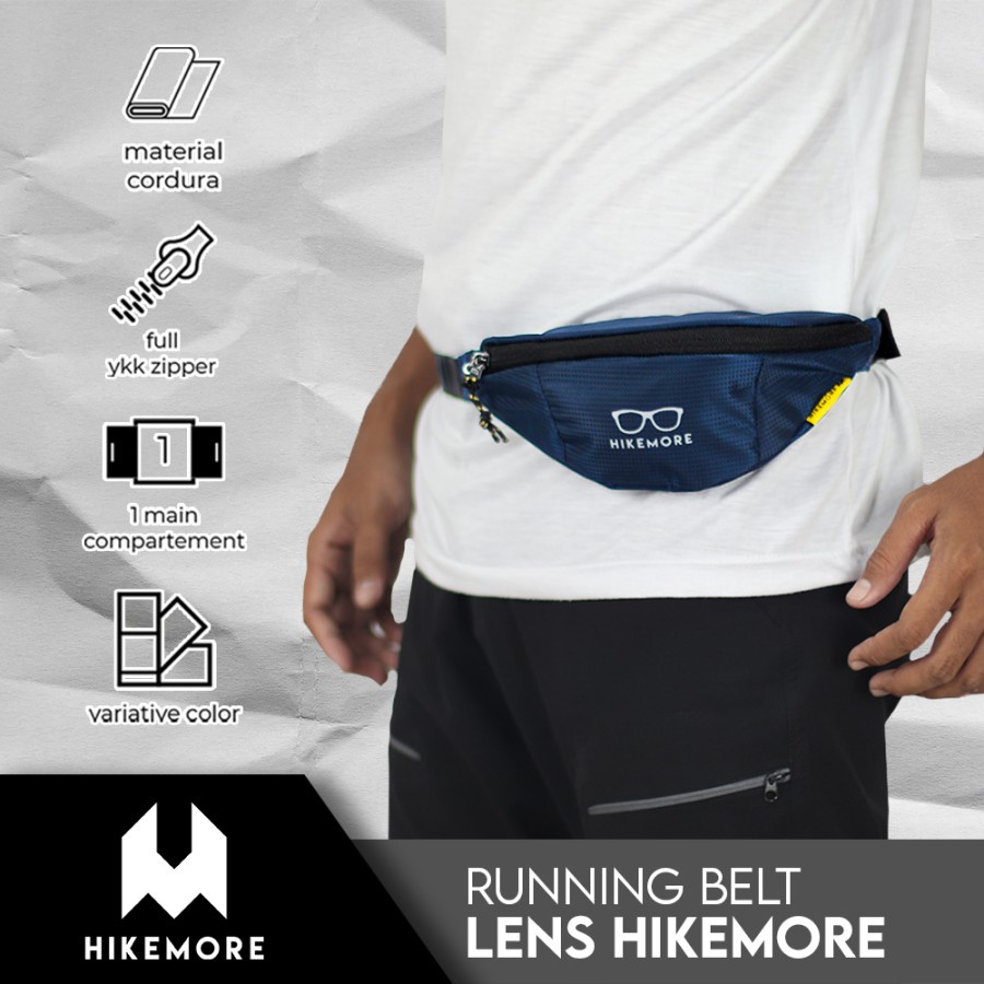 Hikemore Lens Tas Selempang Pinggang HP Smartphone Outdoor Original