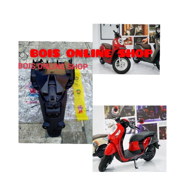 SPAKBOR BELAKANG HONDA SCOOPY FI 2020-2021-2023 k2fBERKUALITAS