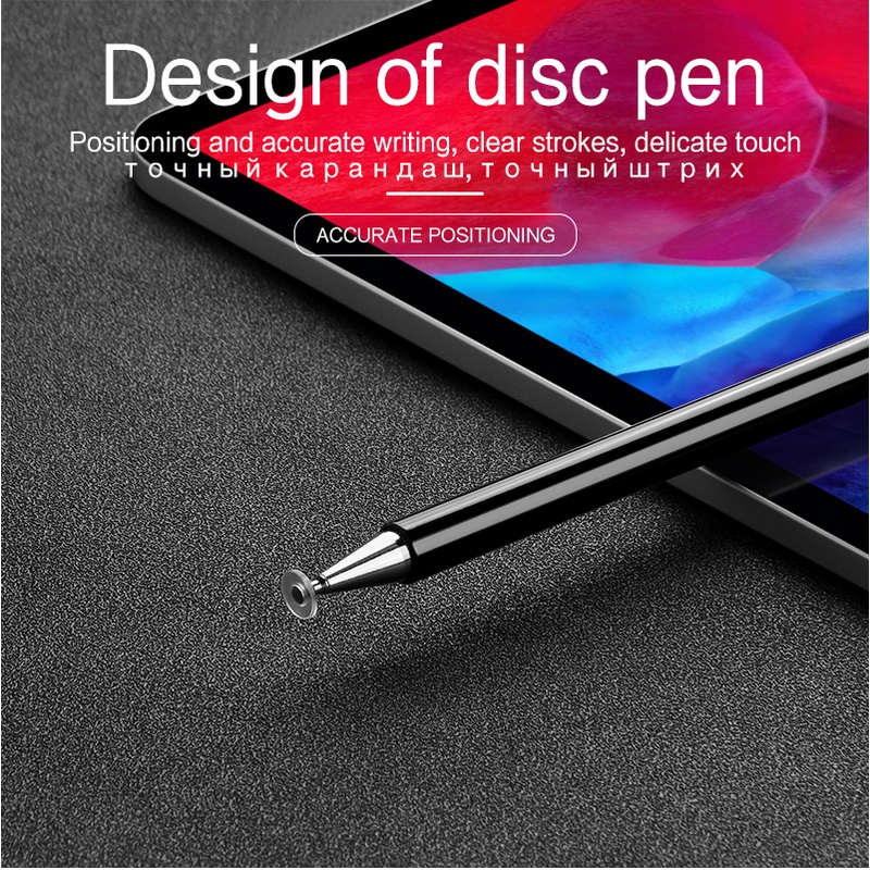 Goojodoq Universal 2 In 1 Stylus Pen For Android ios Phone iPad Accessories Drawing Tablet Capacitive Screen Touch Pen