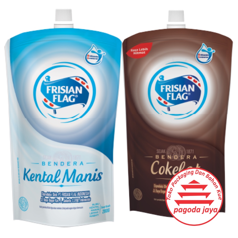 

susu bendera kental manis pouch 545gr