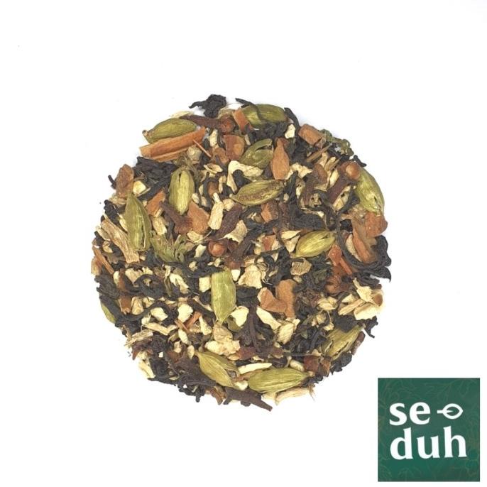 

Discount MASALA CHAI Tea Blend - Black Tea with spices and stevia 60 gram /KOPI RUBE/KOPI KAPAL API/KOPI SLB/KOPI PEJUANG/KOPI BUBUK