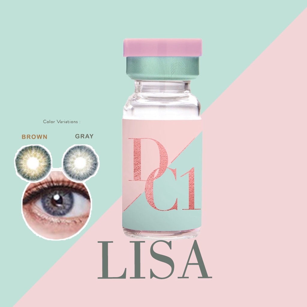 Softlens Lisa Grey Harga Per botol DC1 Dreamcolor1