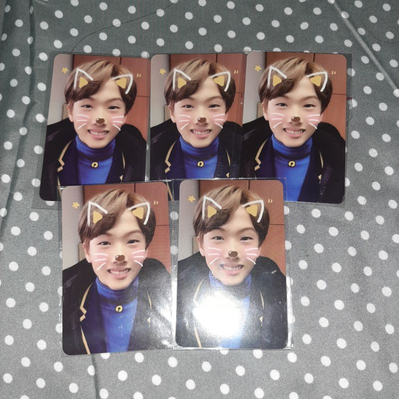 Official Photocard Jisung NCT DREAM My First and Last