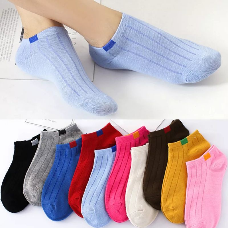 KAOS KAKI PENDEK SEMATA KAKI  / SOCKS / KAOS KAKI POLOS / ANKLE CUTE