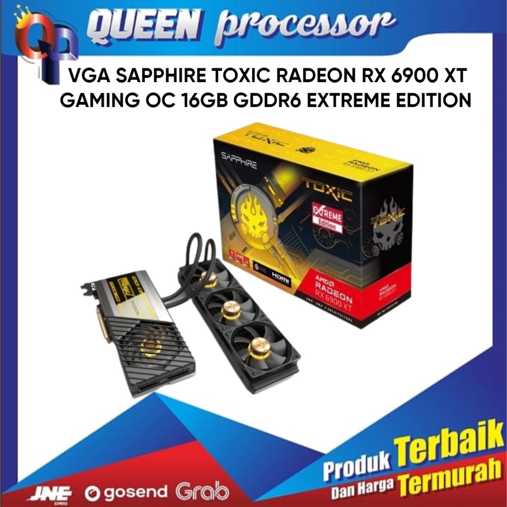 VGA SAPPHIRE TOXIC RADEON RX 6900 XT GAMING OC 16GB GDDR6 EXTREME EDITION RX 6900XT