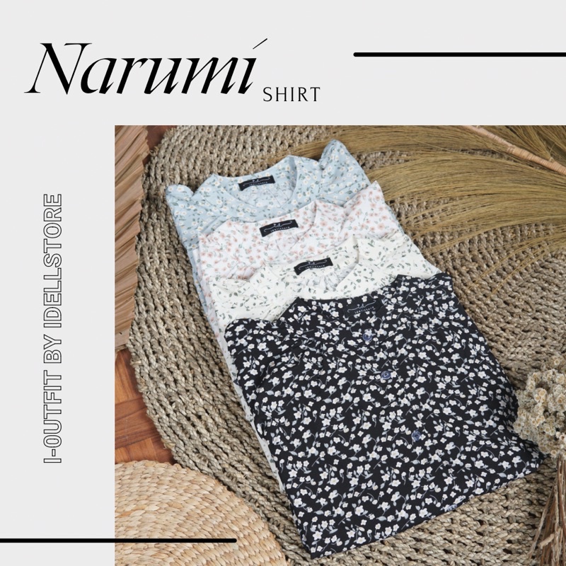 Arumi Narumi shirt Florsit Pattern by idellstore • Kemeja Bunga Ala korea