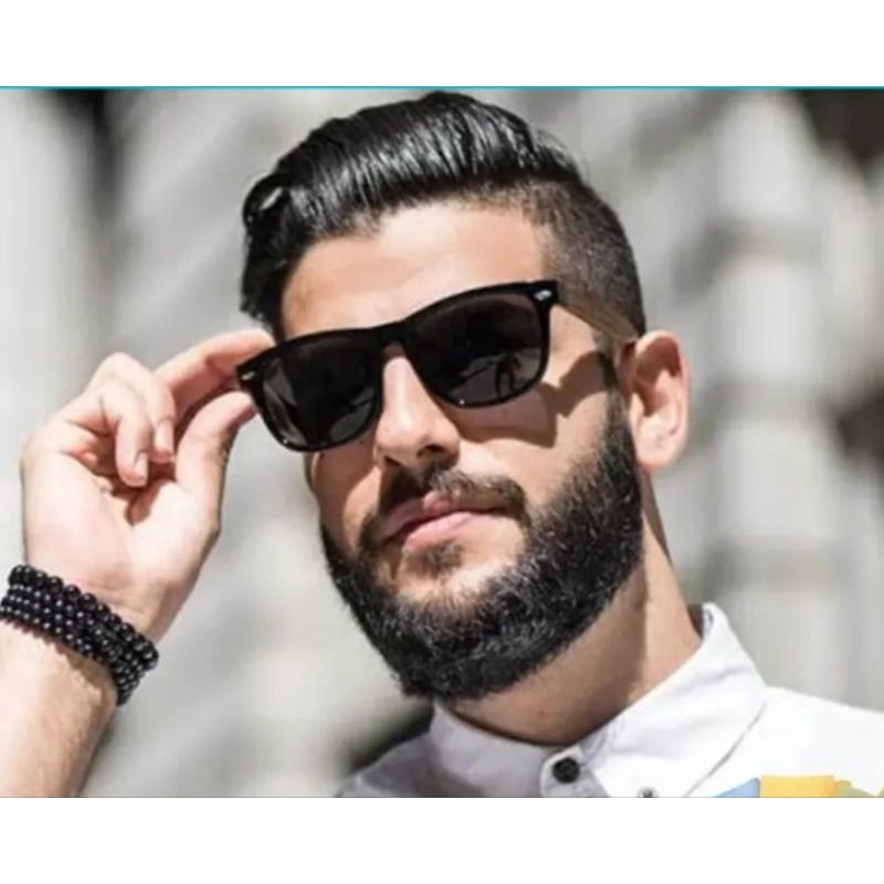 Kacamata Rb Space Bahan Kaca Binkai Tebal Wanita/Pria